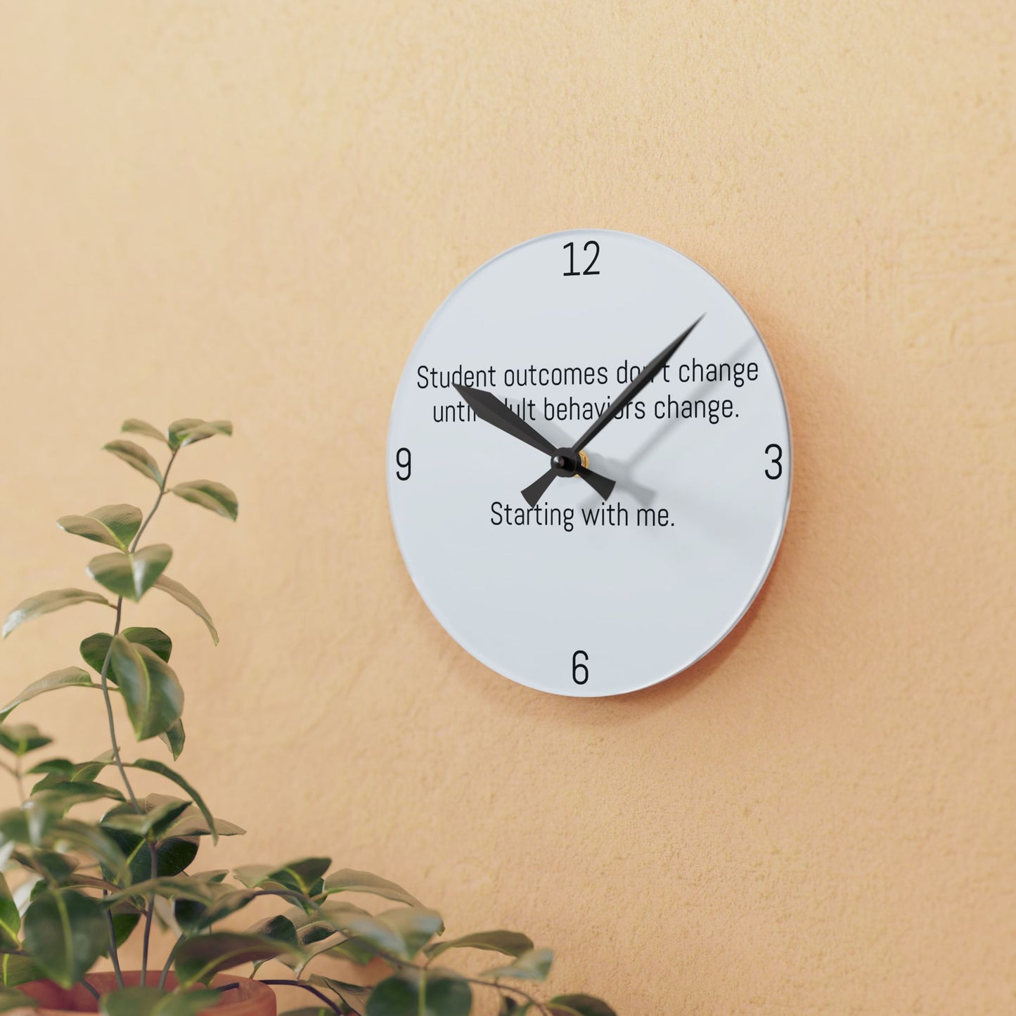 Student Outcomes Focused Clock