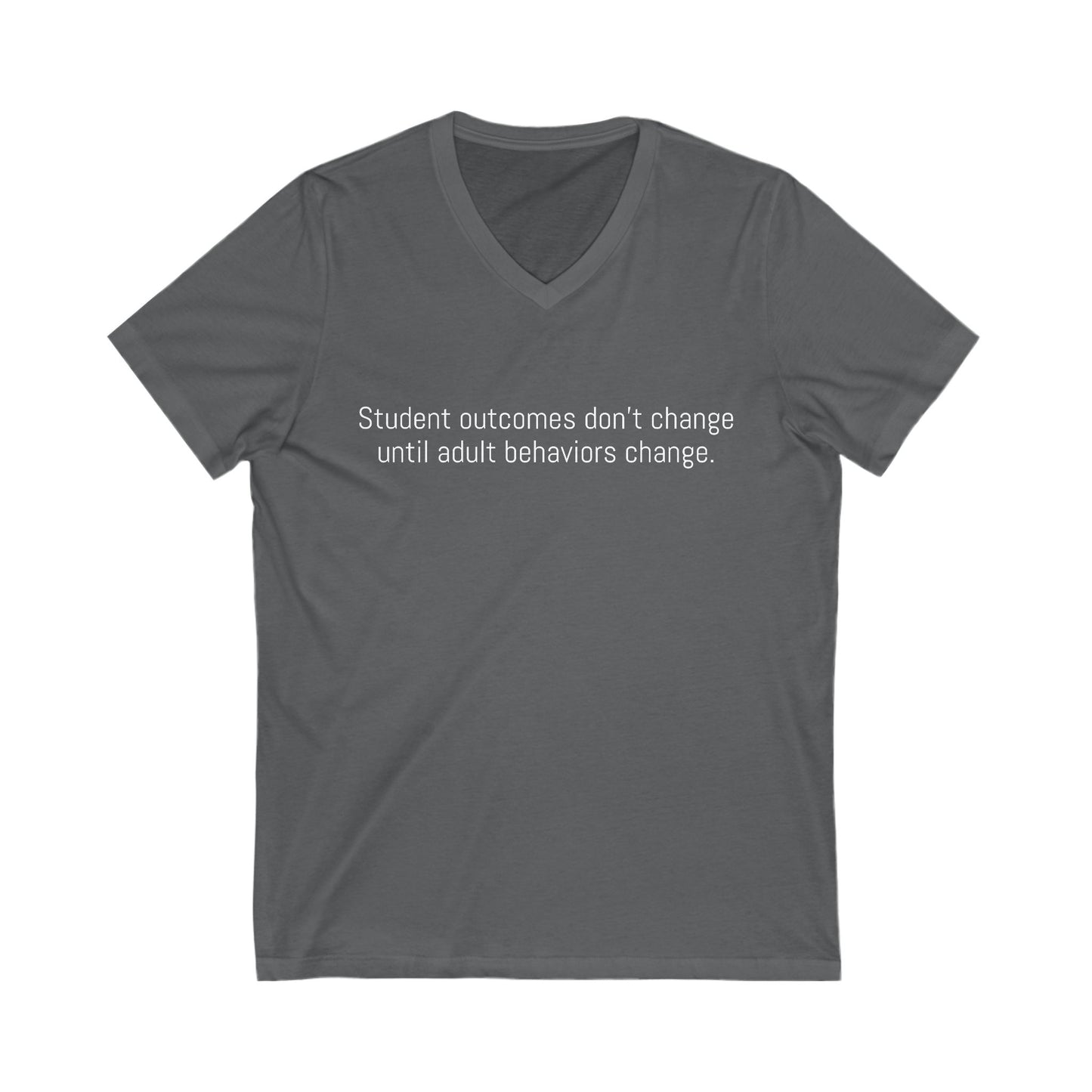 Student Outcomes Focused V-Neck Tee